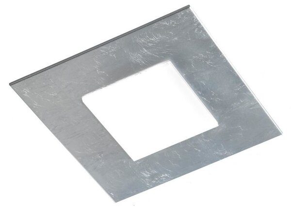 PIXEL Q20 APPLIQUE PLAFONIERA QUADRATA 20X20 CM LED 16W CORNICE IN 22 COLORI