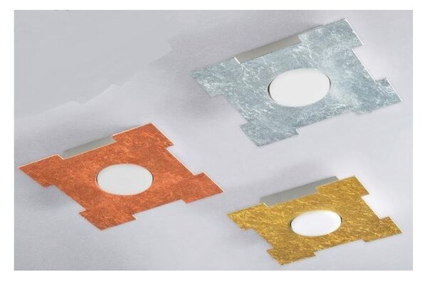 ATENE Q20 PLAFONIERA LED QUADRATA PICCOLA CM 20X20 IN 19 COLORI ECONOMICA PROMOINGROSS