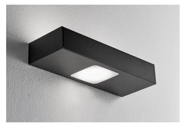 UP DOWN APPLIQUE CM 27 IN METALLO BIANCO, ANTRACITE O SABBIA CON BIEMISSIONE DI LUCE DI ILLUMINANDO