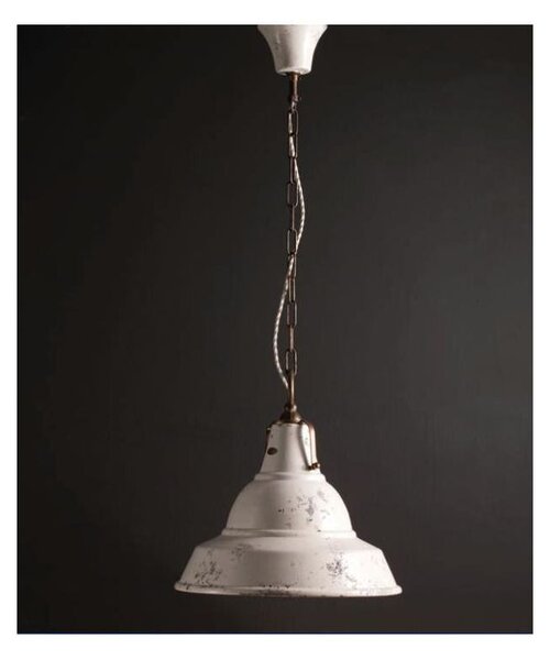 SOSPENSIONE DALLO STILE INDUSTRIALE IN CERAMICA MADE IN ITALY DELLA IMAS VINTAGE