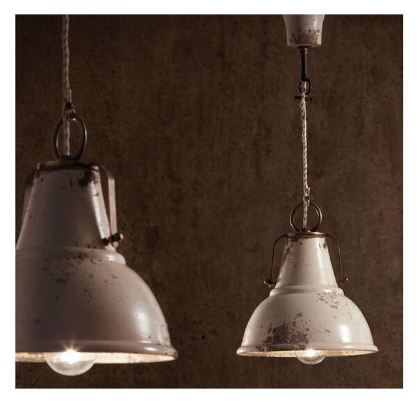 SOSPENSIONE SINGOLA STILE VINTAGE IN CERAMICA MADE IN ITALY DELLA IMAS