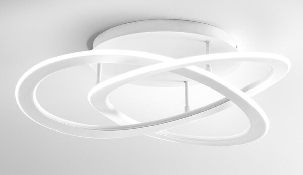 YARA PG PLAFONIERA GRANDE MODERNA LED 50W LUCE 3000K O 4000K BIANCA GEA LUCE