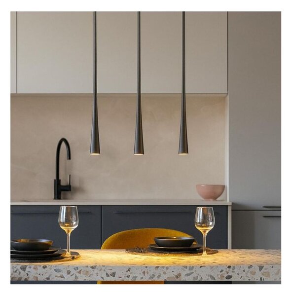 DAFNE S3P SOSPENSIONE MODERNA A BINARIO 3 LUCI LED 16,5W IN 5 COLORI DELLA GEA LUCE