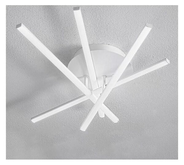TULLIA P4 PLAFONIERA BIANCA DESIGN MODERNO LED 40W LUCE 3000K O 4000K ECONOMICA GEA LUCE