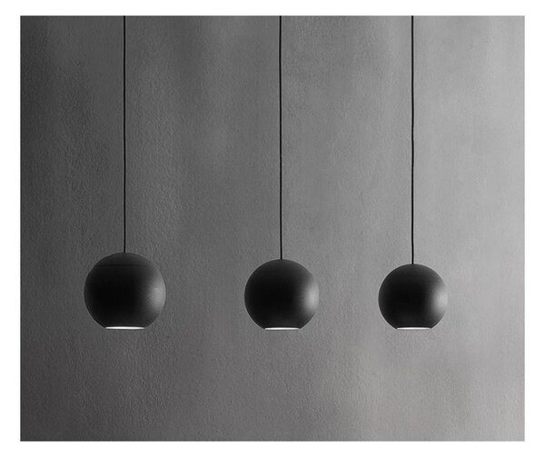 GUYA S3 SOSPENSIONE A BINARIO 3 LUCI LED 24W LUCE 3000K BIANCA,ORO O NERA MODERNA DELLA GEA LUCE