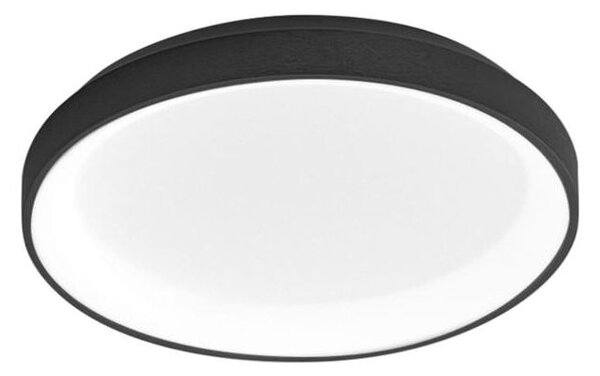 KRIZIA PP PLAFONIERA MODERNA AD ANELLO D38 LED 30W LUCE DIMMERABILE BIANCO,NERO O ORO DELLA GEA LUCE