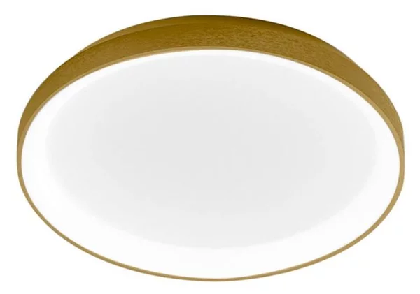 KRIZIA PM PLAFONIERA MODERNA AD ANELLO D48 LED 38W LUCE DIMMERABILE BIANCO,NERO O ORO DELLA GEA LUCE
