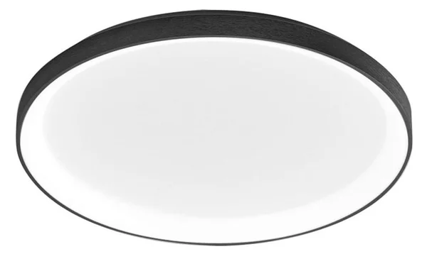 KRIZIA PG PLAFONIERA MODERNA AD ANELLO D58 LED 50W LUCE DIMMERABILE BIANCO,NERO O ORO DELLA GEA LUCE