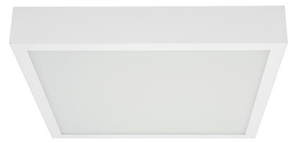 BOX SQ PLAFONIERA QUADRATA 41X41 BIANCA LED 25W LUCE 3000K-4000K DELLA LINEA LIGHT