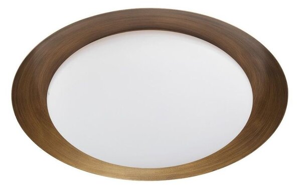 CREW 1 PLAFONIERA D30 CON LED 12W LUCE 3000K ANTRACITE O RUGGINE DELLA LINEA LIGHT