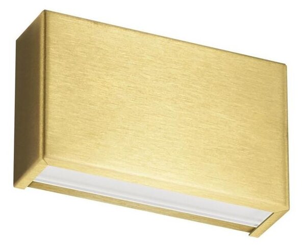 BOX W1 APPLIQUE LED 6W MONOEMISSIONE MODERNA SQUADRATA L14 5 COLORI LUCE 2700-3000-4000K