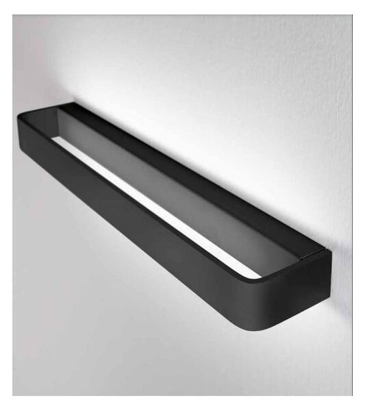 METAL LAMPADA DA PARETE LED 30W LUCE 3000K MODERNA BIANCA O NERA DELLA LINEA LIGHT