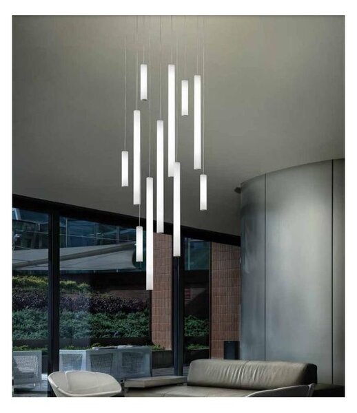 TU-V SOSPENSIONE A CILINDRO PICCOLA DIMMERABILE LED 20W LUCE 3000K MODERNA DELLA LINEA LIGHT