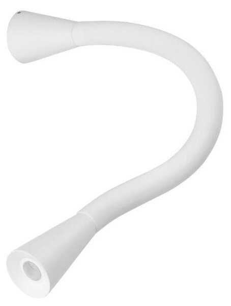 SNAKE W1 APPLIQUE MODERNA ORIENTABILE LED 2W DA LETTURA BIANCA O NERA DELLA LINEA LIGHT