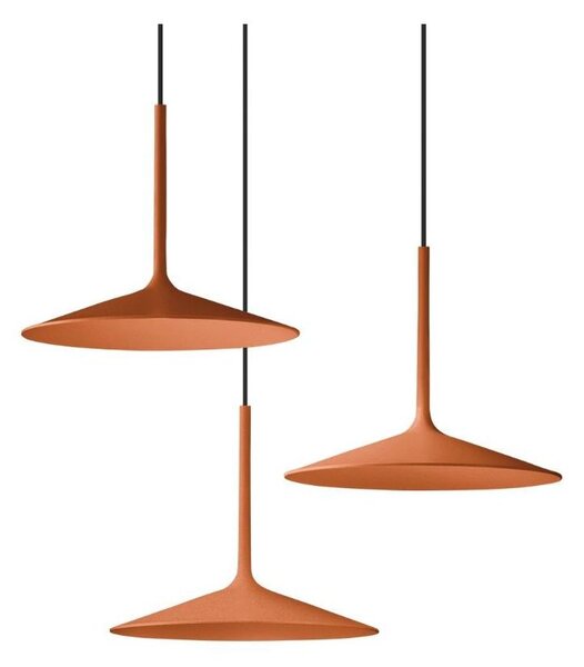 POE LAMPADARIO A SOSPENSIONE 3 LUCI LED 19W LUCE 3000K 4 COLORI MODERNA DELLA LINEA LIGHT
