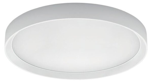 TARA PLAFONIERA ROTONDA MEDIA D41 BIANCA E NERA LED 31W LUCE 3000K DELLA LINEA LIGHT