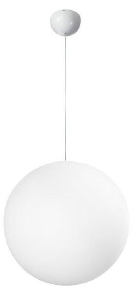 OH!IN SOSPENSIONE SINGOLA A SFERA D38 DESIGN MODERNO COLORE BIANCO DELLA LINEA LIGHT