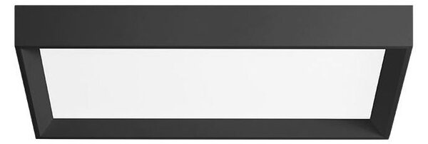 TARA PLAFONIERA RETTANGOLARE 54X29 LED 44W LUCE 2700K-3000K BIANCA E NERA LINEA LIGHT