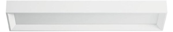 TARA PLAFONIERA RETTANGOLARE 74X19 LED 28W LUCE 2700K-3000K BIANCA E NERA LINEA LIGHT
