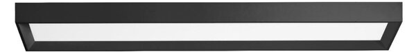 TARA GRANDE PLAFONIERA 110X19 DIMMERABILE LED 42W LUCE 2700K-3000K NERA E BIANCA LINEA LIGHT