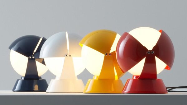 BUONANOTTE LAMPADA DA TAVOLO MARCHIO STILNOVO DESIGN MODERNO 4 COLORI ATTACCO E14
