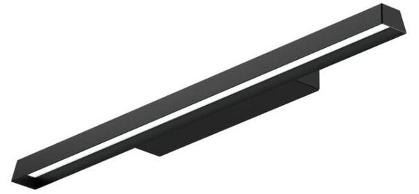 LIRA AISI LAMPADA DA PARETE PER ESTERNI IP65 IN METALLO NERO O MARRONE LED 21W LUCE 3000K