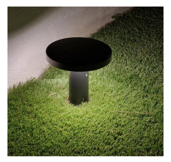 BOND PALETTO PICCOLO DA ESTERNO NERO IP65 LED 12W LUCE 2700K-3000K DELLA LINEA LIGHT