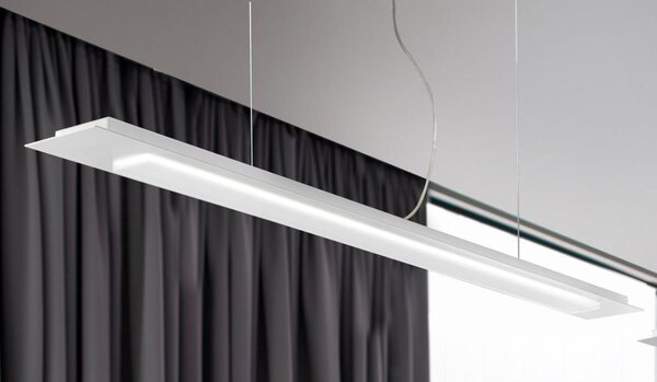 PIXEL SOSPENSIONE MODERNA DIMMERABILE E DINAMICA LED LUNGHEZZA CM 120 CON TELECOMANDO 22 COLORI