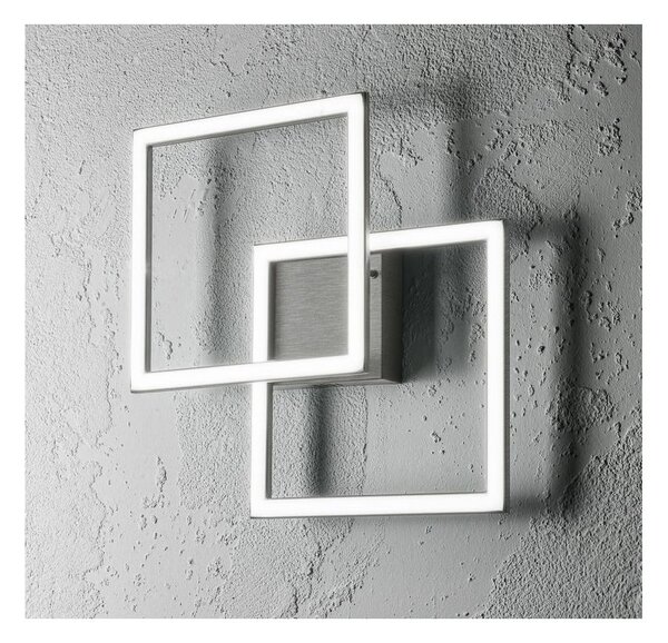 AFRODITE PLAFONIERA APPLIQUE MODERNA LED 28W LUCE 3000K ALLUMINIO 3 COLORI GEA LUCE