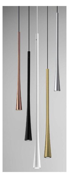 DAFNE SPI SOSPENSIONE DA INCASSO MODERNA IN METALLO 5 COLORI LED 7W DELLA GEA LUCE