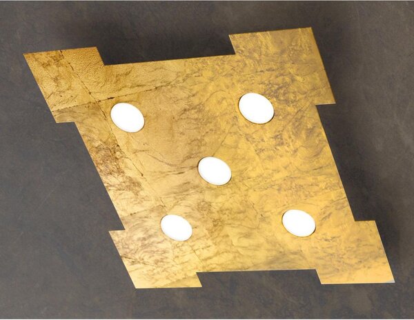 ATENE Q65 LAMPADA DA SOFFITTO 65X65 CM IN 19 COLORI LAMPADINE LED GX53 ECONOMICA