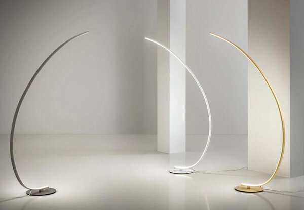 IOLE PT PIANTANA MODERNA IN ALLUMINIO LED 30W LUCE 3000K DIMMERABILE 3 COLORI