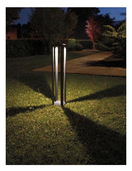 PALO H80 DA ESTERNI IP65 ANTRACITE LED 13W LUCE 4000K SQUADRATO MODERNO
