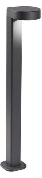 PALO DA ESTERNO H80 CM ANTRACITE IP65 METALLIZZATO LED 13W LUCE 4000K MODERNO