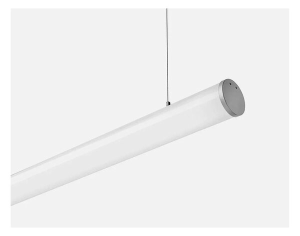 T311.30 PIRGOS SOSPENSIONE TUBOLARE IN ALLUMINIO LED 21.6W LUCE 3000K LARGHEZZA CM 100 IP40 MODERNA