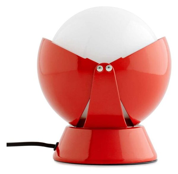 BUONANOTTE LAMPADA DA TAVOLO COLORE ROSSO MARCHIO STILNOVO DESIGN MODERNO ATTACCO E14