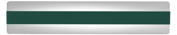 DOUP A66 PLAFONIERA APPLIQUE MODERNA LED 43W LUCE 3000-4000K FASCIA IN METALLO 20 COLORI BIEMISSIONE DI LUCE