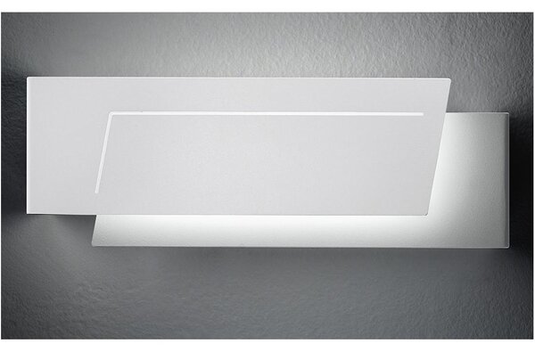 CLAP A28 LAMPADA DA PARETE LARGHEZZA CM 28 IN METALLO 19 COLORI LED 18W LUCE 3000K-4000K