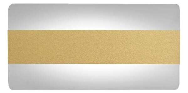 DOUP A26 PLAFONIERA APPLIQUE MODERNA LED 16W LUCE 3000-4000K FASCIA IN METALLO 20 COLORI BIEMISSIONE DI LUCE