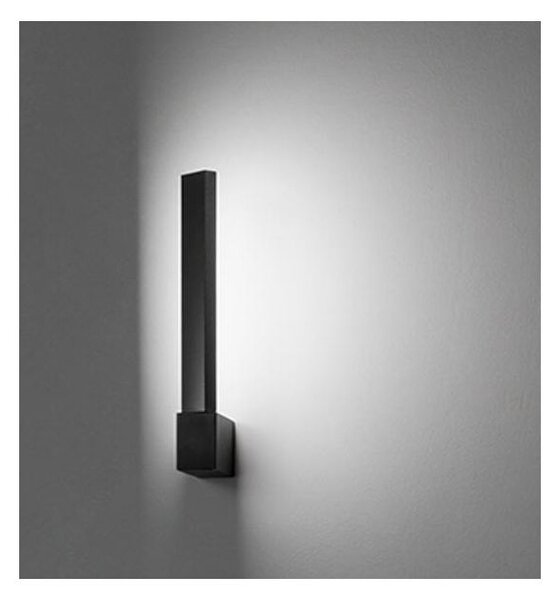 ELLE APPLIQUE ORIENTABILE RETTANGOLARE BIANCA O NERA LED 14W CCT 3000-4000-6000K MODERNA