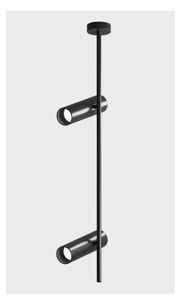 ELTI LAMPADA DA SOFFITTO CON 2 FARETTI ORIGINALE IN METALLO BIANCO O NERO LAMPADINE 2XGU10 MODERNA