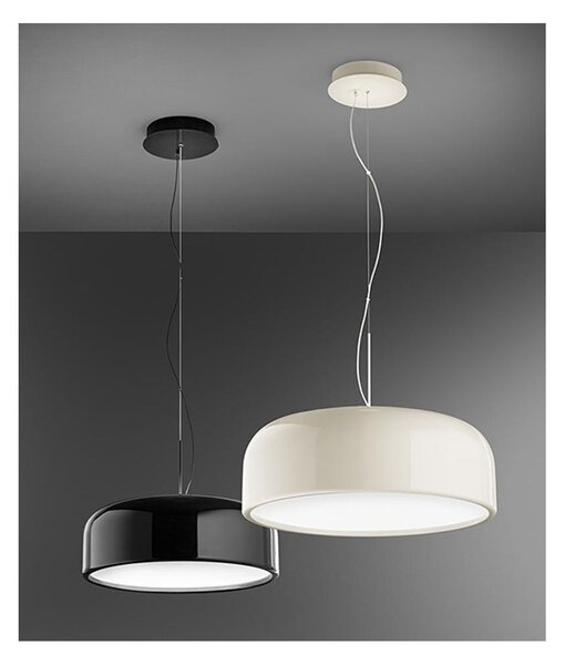 VELIA LAMPADARIO LED IN ALLUMINIO 3 COLORI DIMMERABILE CCT 2700K,3000K,4000K 2 MISURE MODERNO
