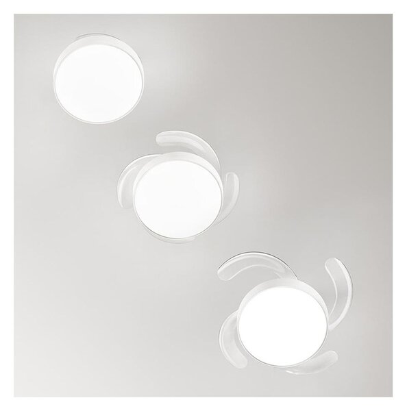 OPEN + VENTILATORE BIANCO O NERO D106 CM CON PALE A SCOMPARSA LED 36W CCT 3000-4000-6000K TELECOMANDO INCLUSO