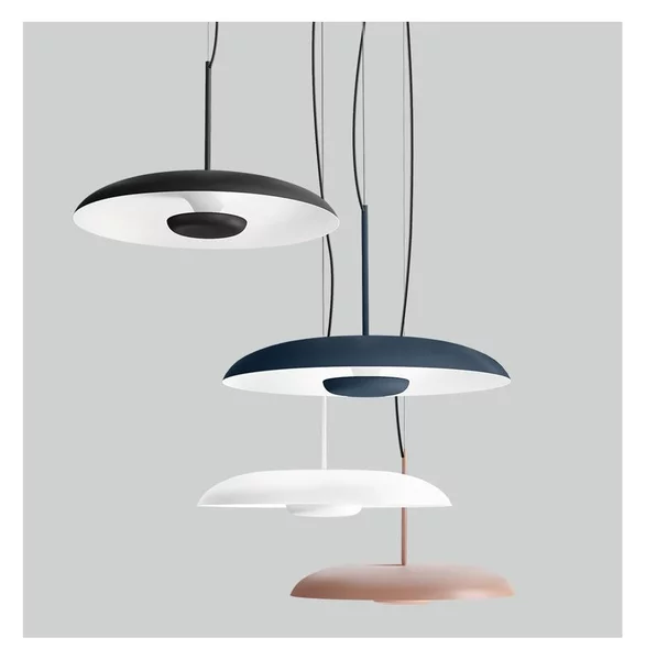 BASIN LAMPADARIO A SOSPENSIONE D48 CM 5 COLORI LED 25W LUCE 2700K-3000K DESIGN MODERNO LINEA LIGHT