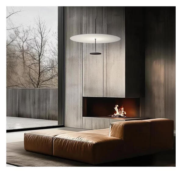 STILO LAMPADARIO A SOSPENSIONE D34 CM 5 COLORI LED 13W LUCE 2700K-3000K DESIGN MODERNO LINEA LIGHT