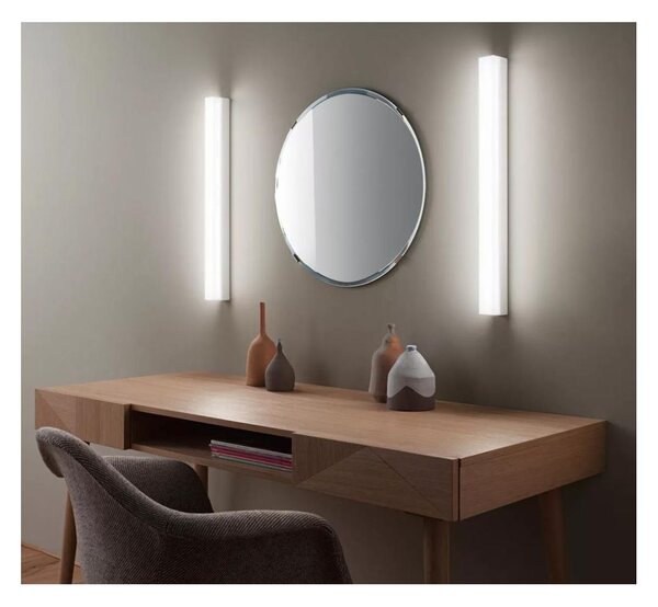KIOO LAMPADA DA SPECCHIO 2 MISURE IN ALLUMINIO 2 COLORI IP44 LED INTEGRATO LUCE 3000K MODERNA
