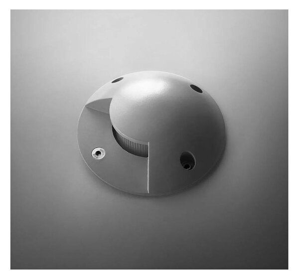 ALCOR SEGNAPASSO IN ALLUMINIO DA ESTERNI IP67 LED 5.6W LUCE 3000K CALPESTABILE MADE IN ITALY LINEA LIGHT