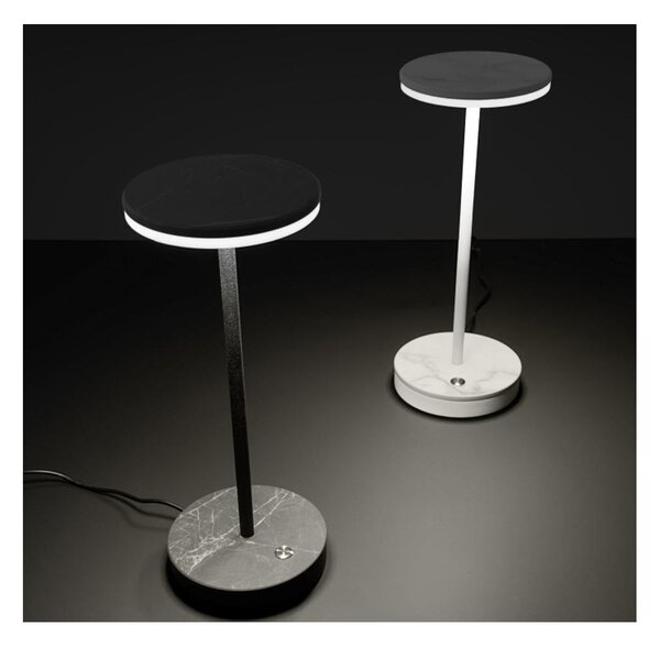 GEMINI LAMPADA DA TAVOLO H30 CM LED 9W LUCE 2700K-3000K DIMMERABILE 2 COLORI DISPONIBILI MADE IN ITALY LINEA LIGHT