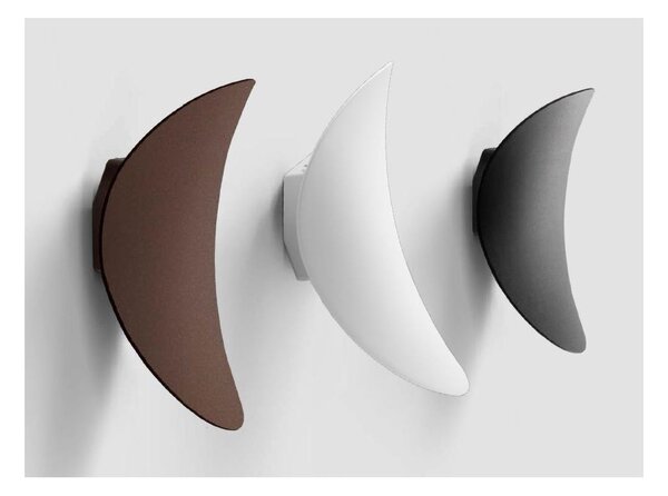 ALBA APPLIQUE DA ESTERNO ORIENTABILE IP65 LED 34W LUCE 2700K-3000K BIANCA O NERA MADE IN ITALY LINEA LIGHT