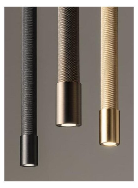 DRILL SOSPENSIONE SINGOLA CON LED 8,5W LUCE 2700K O 3000K IN ALLUMINIO 3 COLORI DESIGN MODERNO